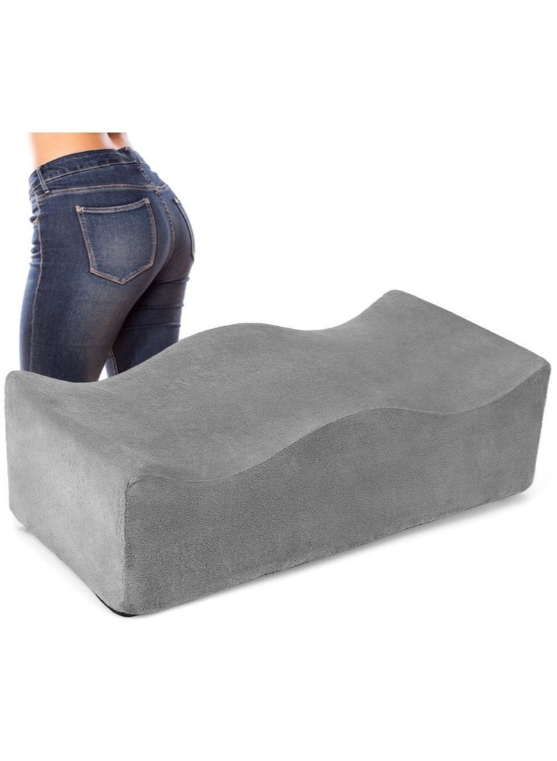 WALALLA Portable BBL Pillow, Seat Pillows, Brazilian Seat Lift Pillows Post Surgery Recovery, Buttocks Support Cushions, Seat Cushion Pillow, Hip Raise Pillow, Leg Support for Car Office Computer Chair - Image 1
